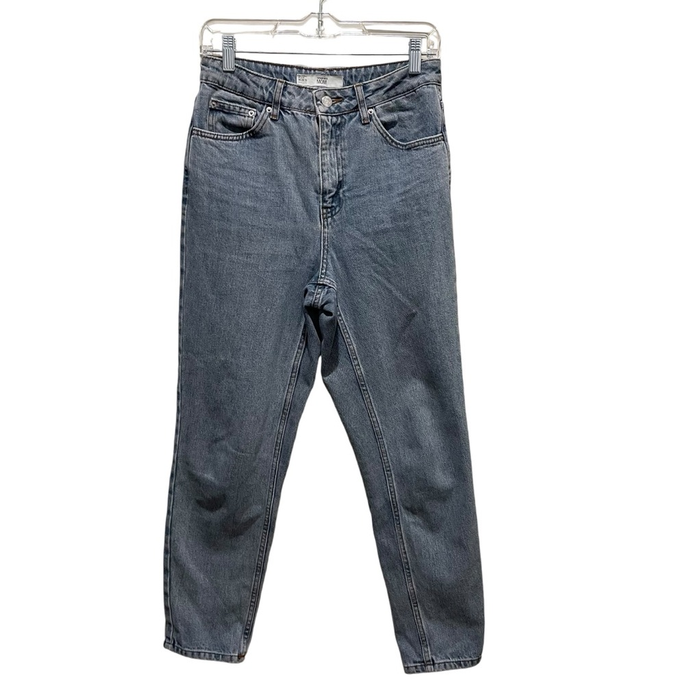 Topshop Mom Jeans Light Wash Size 28